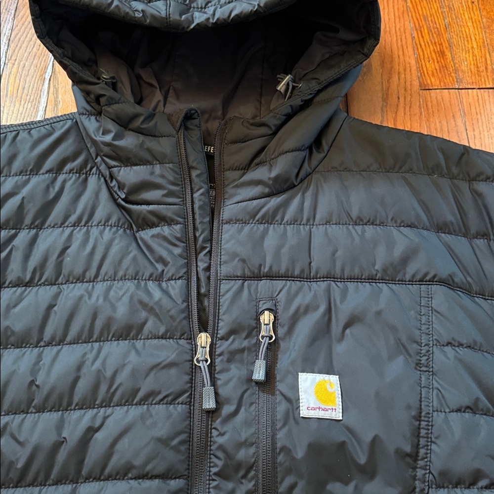 NWOT Carhartt Rain Defender Hooded Jacket - Picture 2 of 14